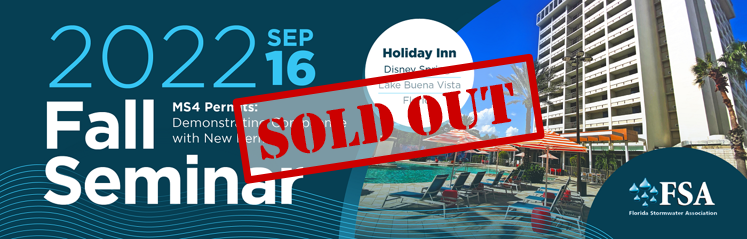 Fall Seminar Sold Out